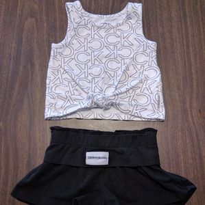 Baby girl Calvin Klein set